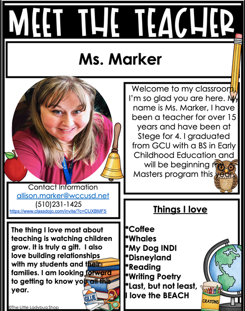 Ms. Marker
